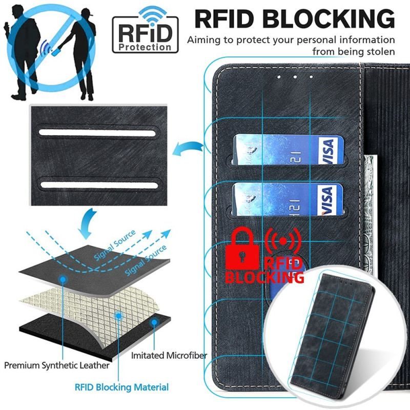 Cover Xiaomi Redmi Note 12 5G Flip Cover Rfid