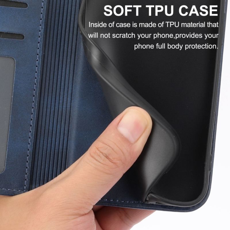 Cover Xiaomi Redmi Note 12 Pro Flip Cover Stil Læder 3d Mønster