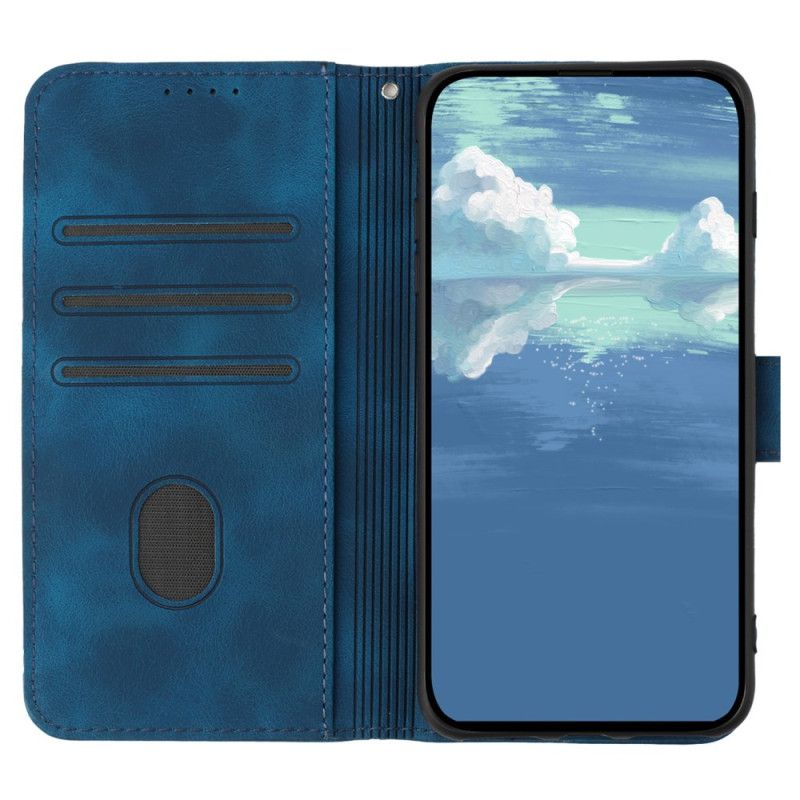 Flip Cover Honor 200 Pro Geometriske Linier