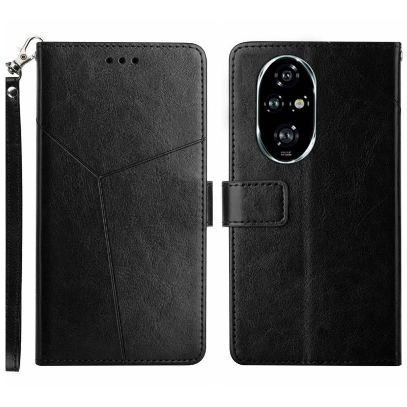 Flip Cover Honor 200 Pro Y Strap Design