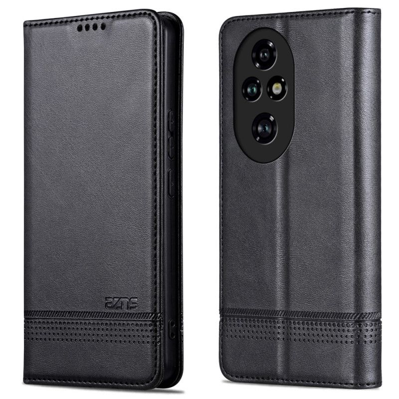 Læder Cover Honor 200 Pro Telefon Etui Azns