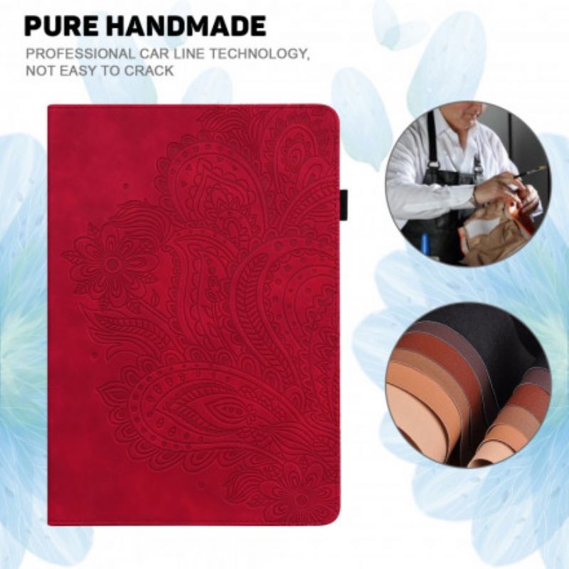 Etui Xiaomi Pad 5 Styliseret Blomst