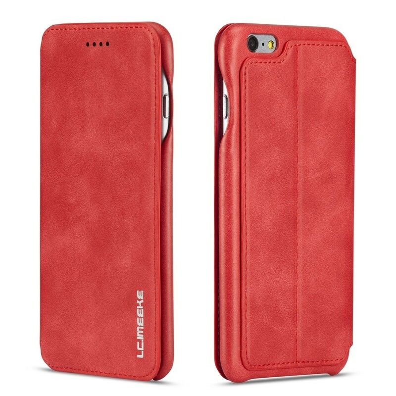 Cover iPhone 6 Plus / 6S Plus Flip Cover Lc.imeeke Lædereffekt