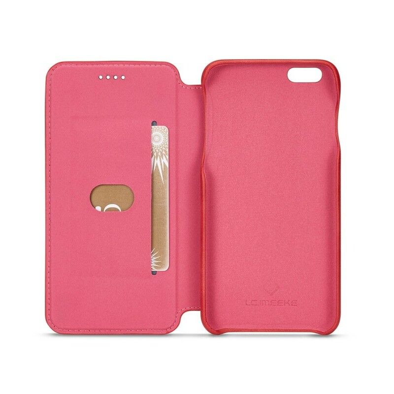 Cover iPhone 6 Plus / 6S Plus Flip Cover Lc.imeeke Lædereffekt