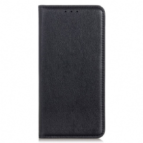 Cover Samsung Galaxy M33 5G Flip Cover Litchi Split Læder