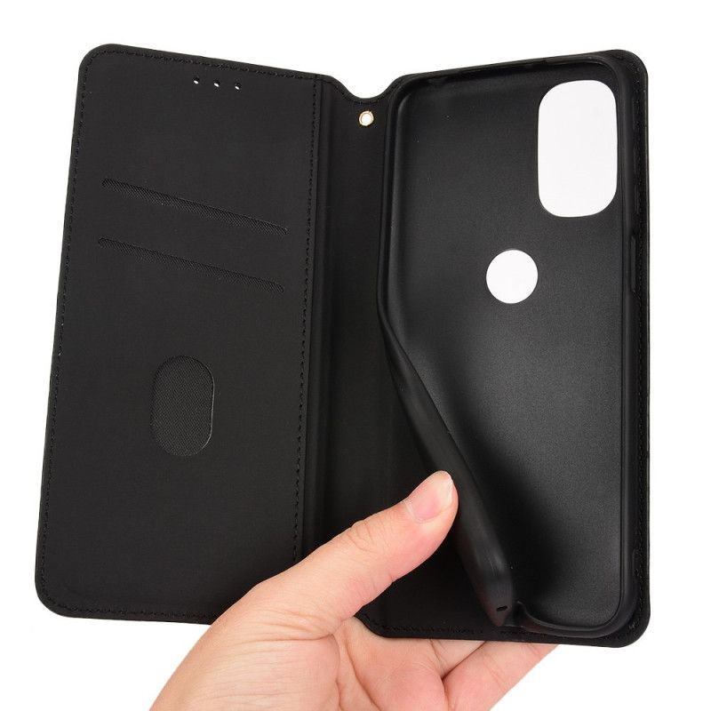 Cover Moto G31 / Moto G41 Flip Cover Diamant Lædereffekt