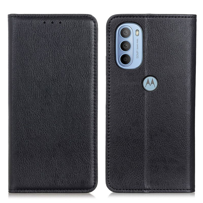 Cover Moto G31 / Moto G41 Flip Cover Mat Split Læder