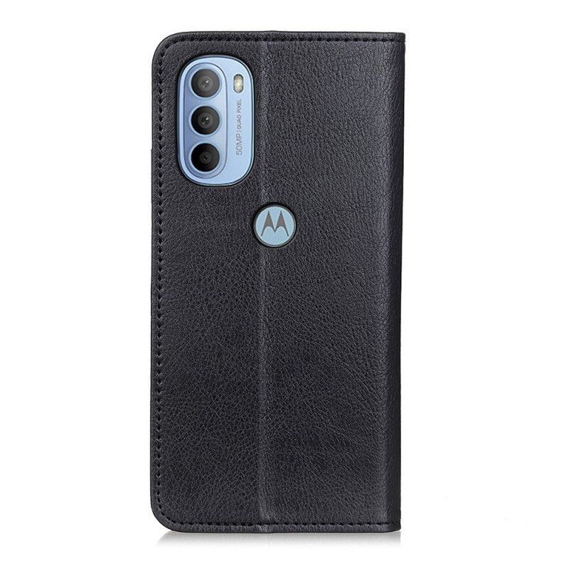 Cover Moto G31 / Moto G41 Flip Cover Mat Split Læder