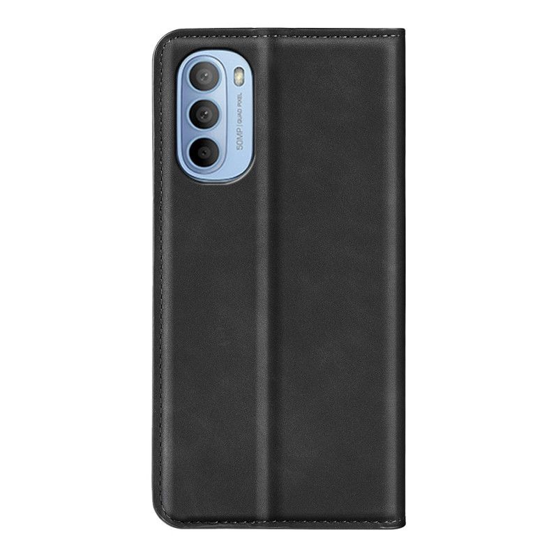 Cover Moto G31 / Moto G41 Flip Cover Silkeblødt Lædereffekt