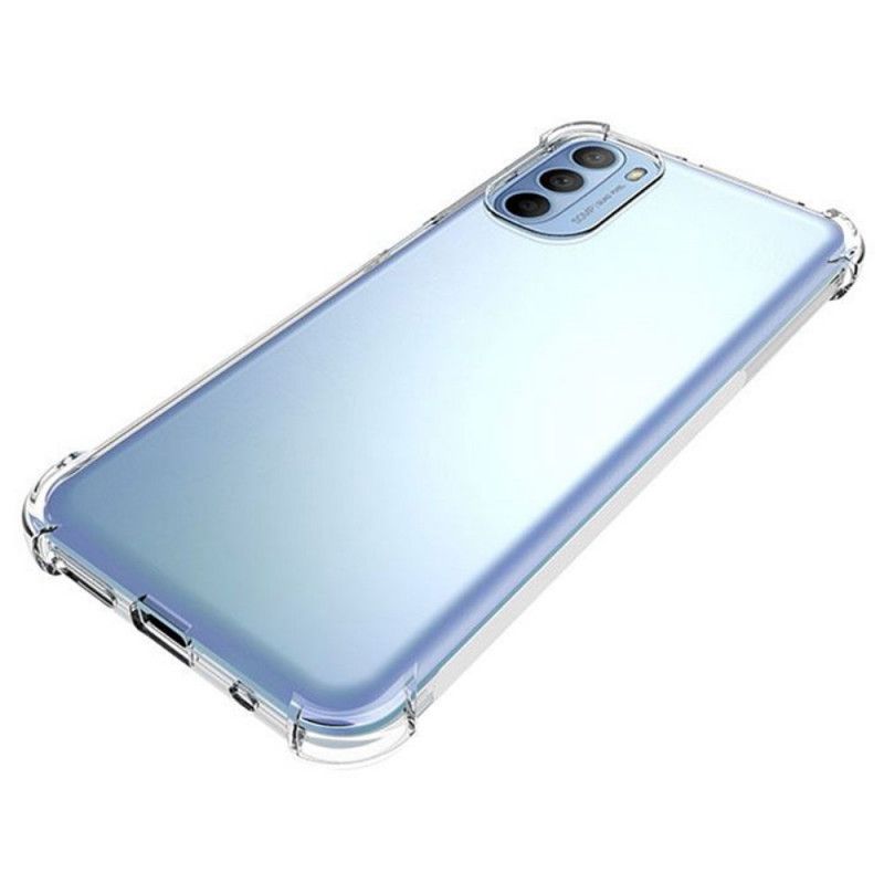 Cover Moto G31 / Moto G41 Transparente Forstærkede Hjørner