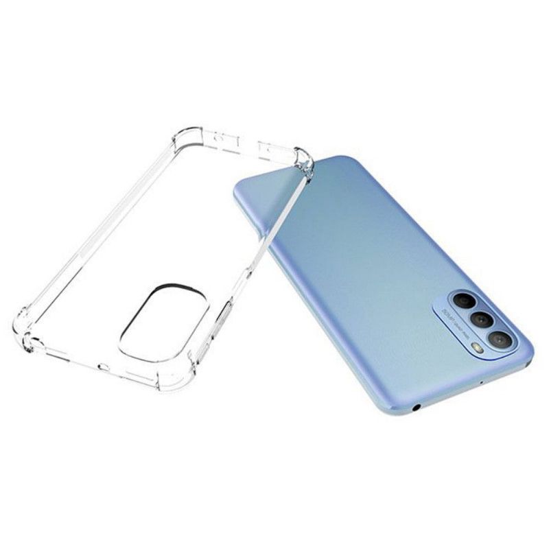 Cover Moto G31 / Moto G41 Transparente Forstærkede Hjørner