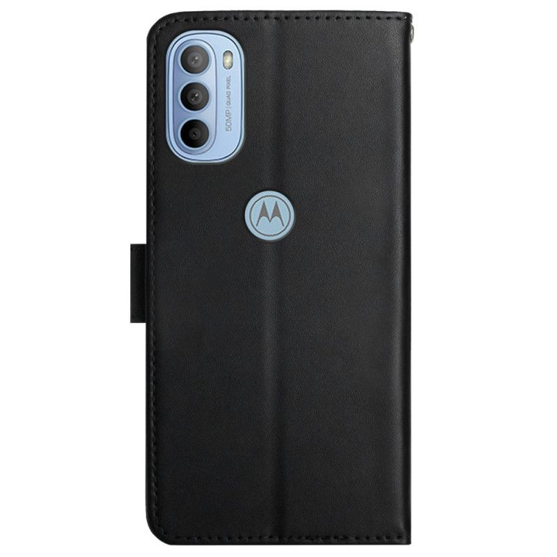 Flip Cover Moto G31 / Moto G41 Ægte Nappa Læder