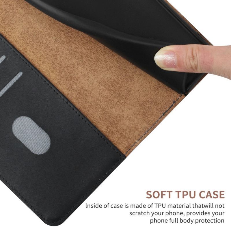 Flip Cover Moto G31 / Moto G41 Ægte Nappa Læder