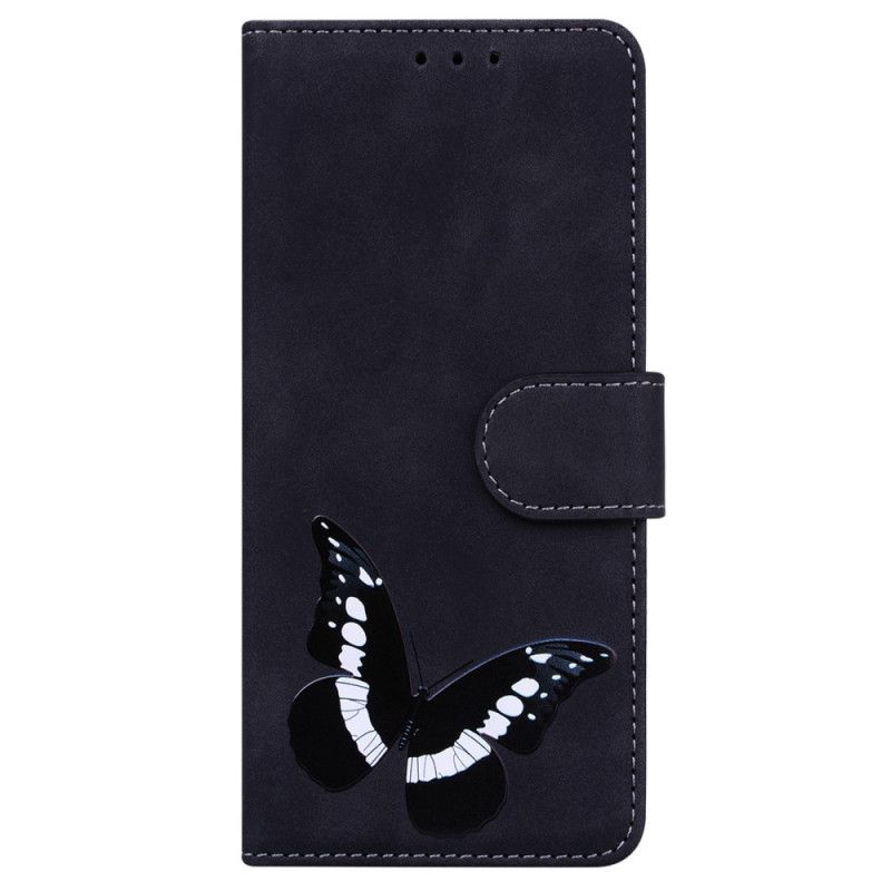 Flip Cover Moto G31 / Moto G41 Butterfly Skin-touch