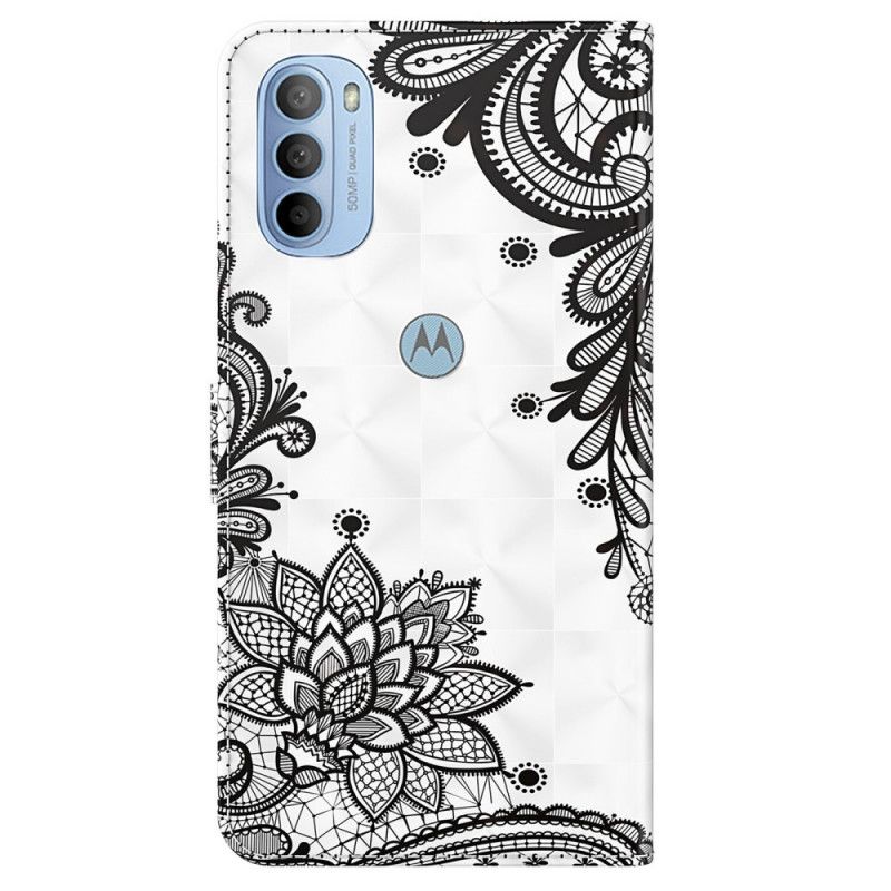 Flip Cover Moto G31 / Moto G41 Chic Blonde