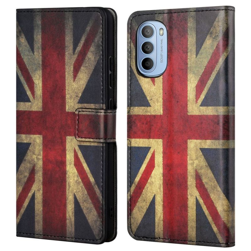 Flip Cover Moto G31 / Moto G41 Englands Flag