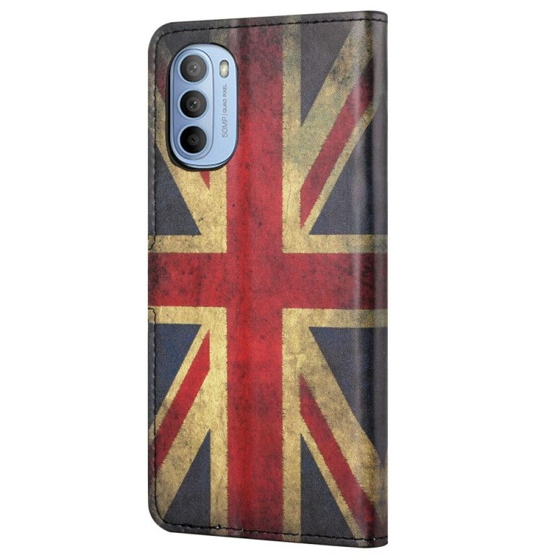 Flip Cover Moto G31 / Moto G41 Englands Flag