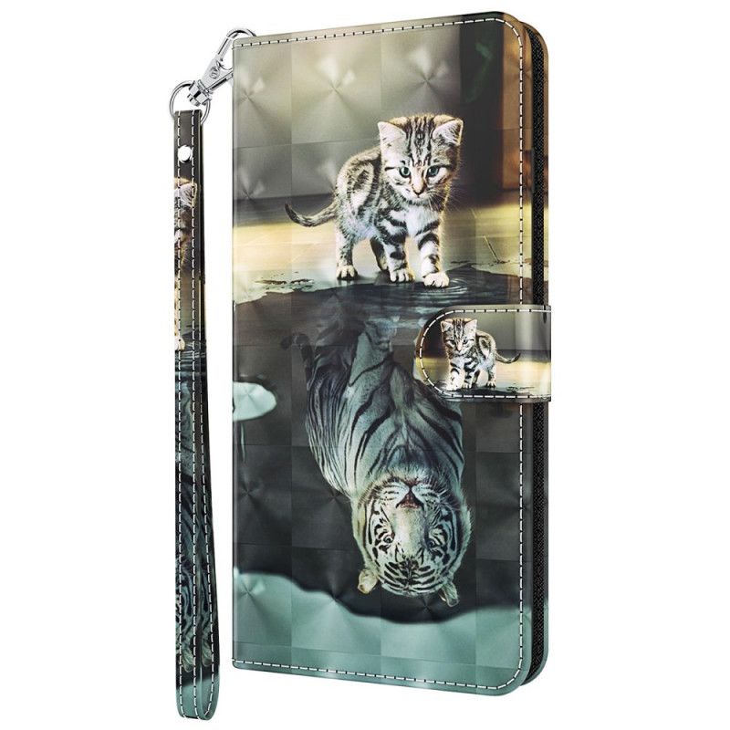 Flip Cover Moto G31 / Moto G41 Ernest The Tiger