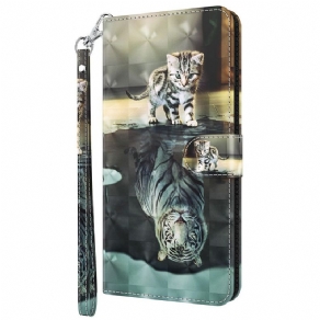 Flip Cover Moto G31 / Moto G41 Ernest The Tiger