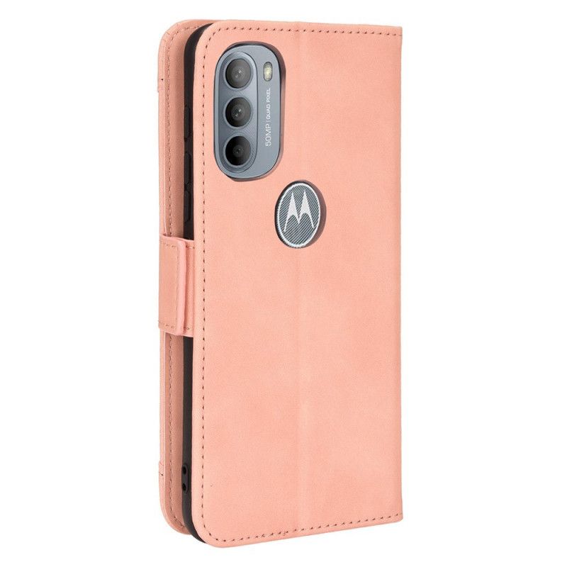 Flip Cover Moto G31 / Moto G41 Førsteklasses Multikort