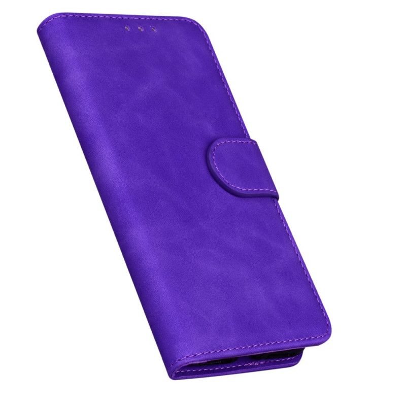 Flip Cover Moto G31 / Moto G41 Monokrom Lædereffekt