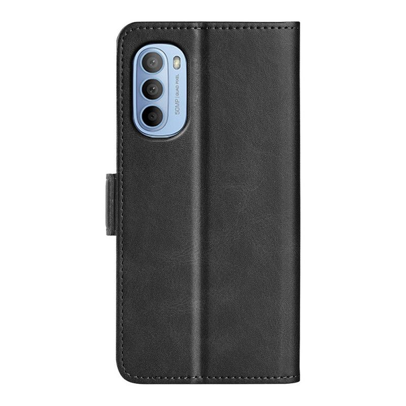 Læder Cover Moto G31 / Moto G41 Flip Cover Dobbeltklap