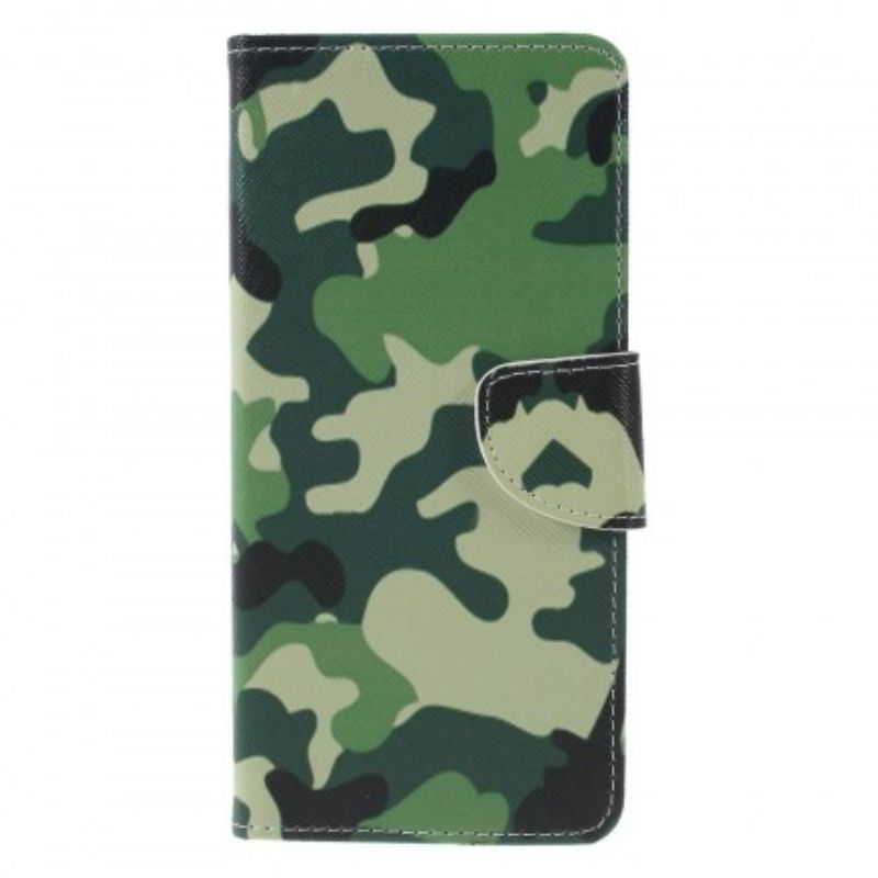 Flip Cover Samsung Galaxy J6 Plus Militær Camouflage