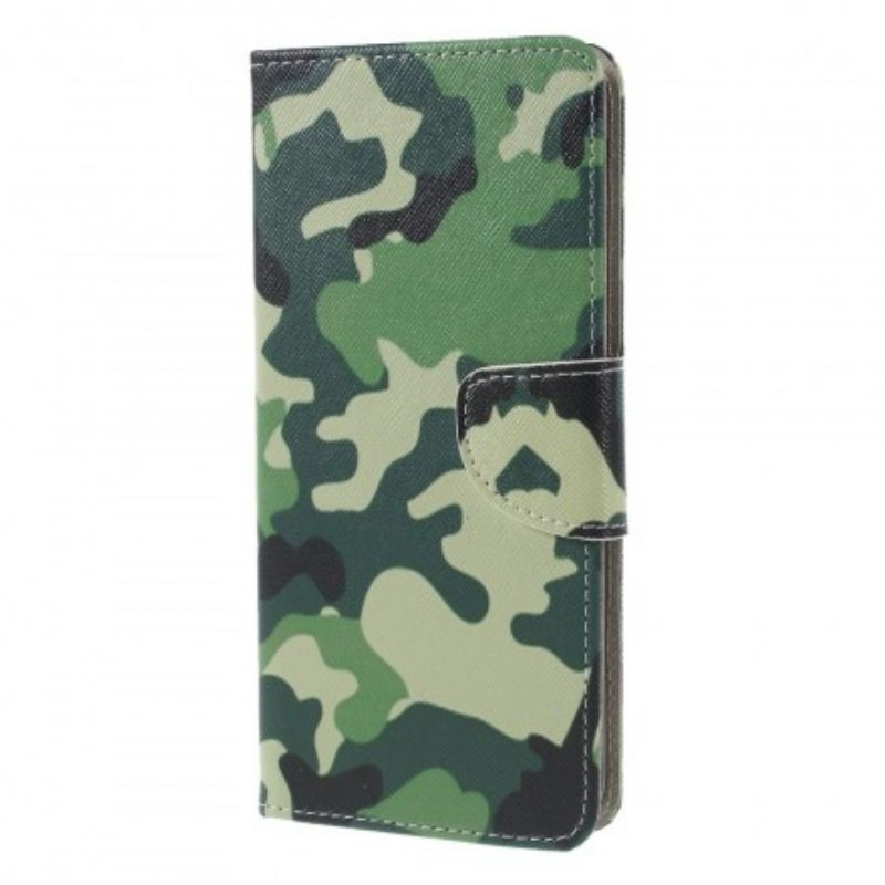 Flip Cover Samsung Galaxy J6 Plus Militær Camouflage