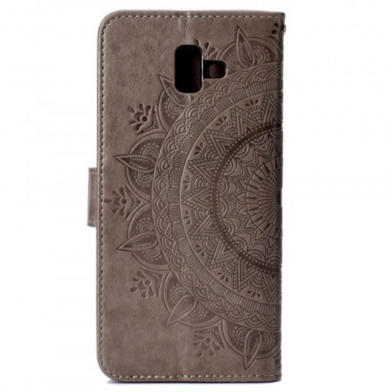 Flip Cover Samsung Galaxy J6 Plus Søn Mandala