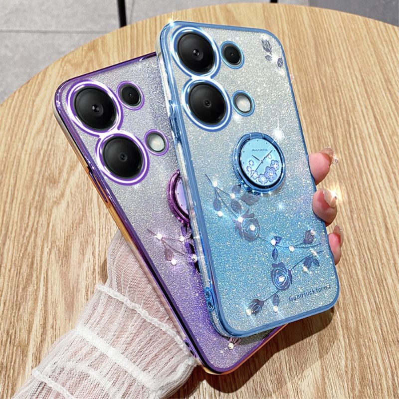 Cover Xiaomi Redmi Note 13 5g Kadem Glitter Og Rhinestone Support