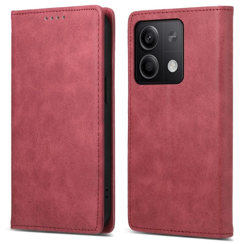 Flip Cover Til Xiaomi Redmi Note 13 5g Klassisk Stil