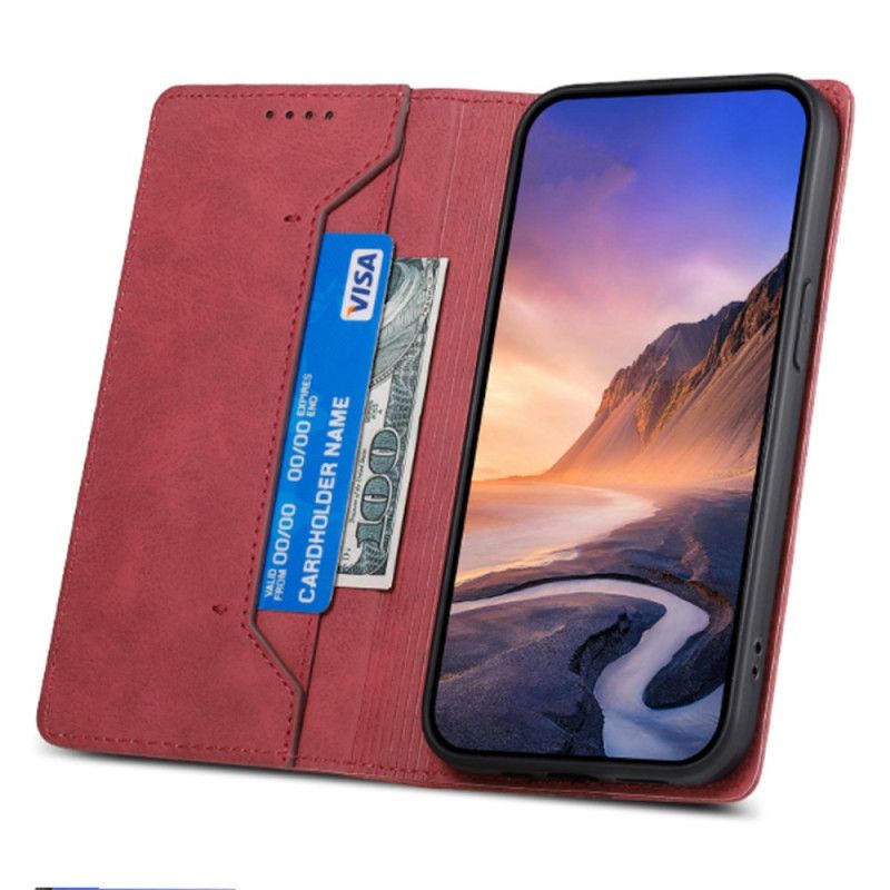 Flip Cover Til Xiaomi Redmi Note 13 5g Klassisk Stil