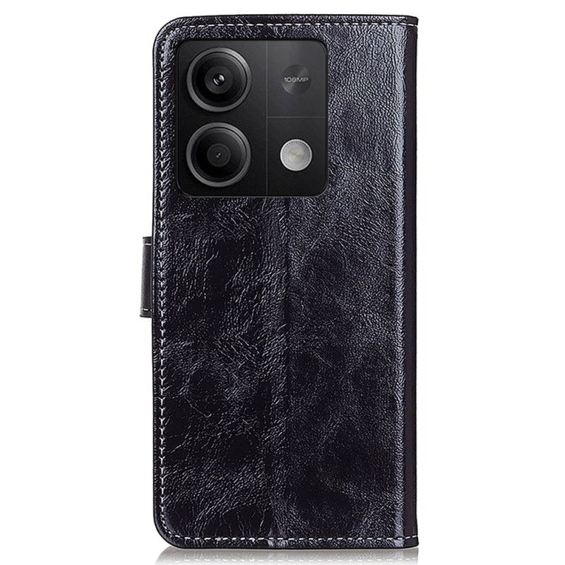 Flip Cover Til Xiaomi Redmi Note 13 5g Lakeret Tekstur