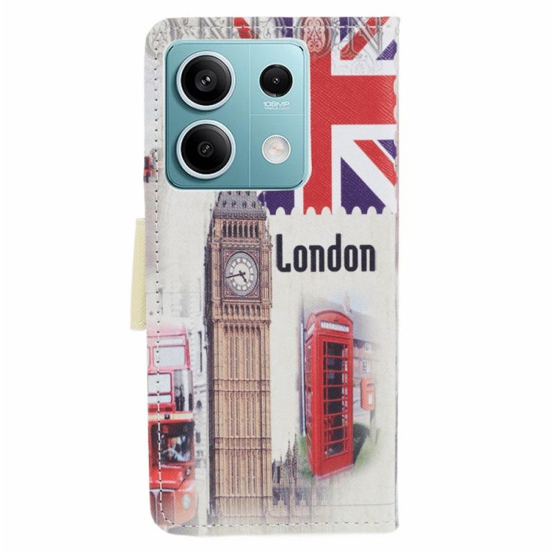 Flip Cover Til Xiaomi Redmi Note 13 5g London Life