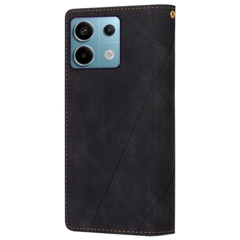 Flip Cover Til Xiaomi Redmi Note 13 5g Multifunktionslinjer