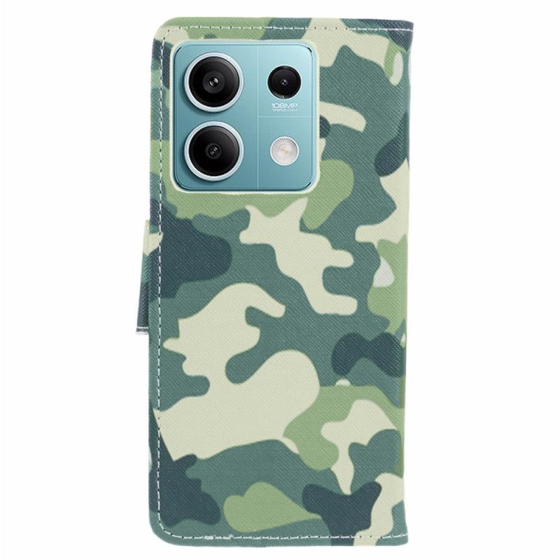 Flip Cover Xiaomi Redmi Note 13 5g Camouflage