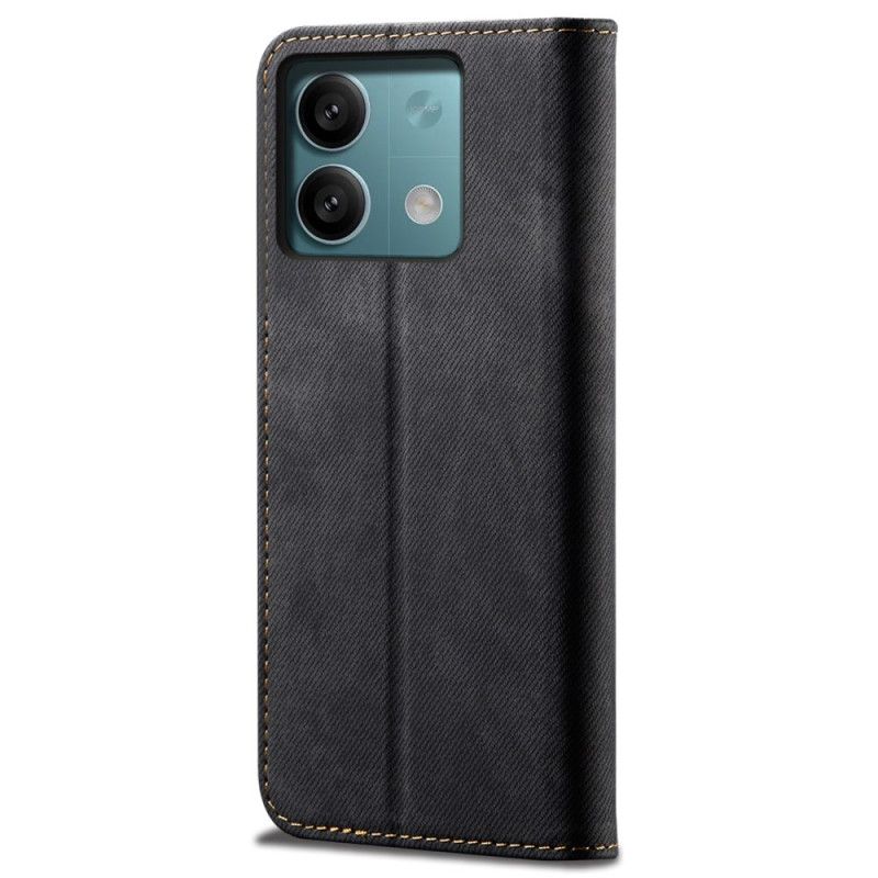 Flip Cover Xiaomi Redmi Note 13 5g Jeans Stof