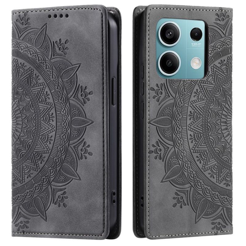 Flip Cover Xiaomi Redmi Note 13 5g Mandala Mønster