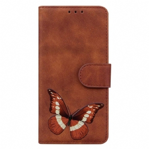 Flip Cover Xiaomi Redmi Note 13 5g Sommerfuglemønster