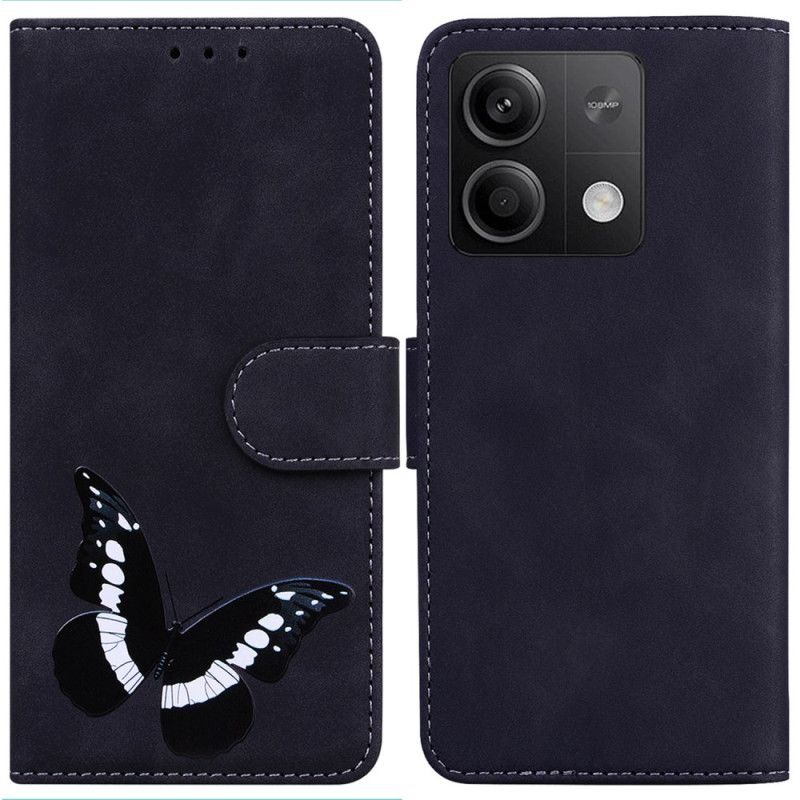 Flip Cover Xiaomi Redmi Note 13 5g Sommerfuglemønster