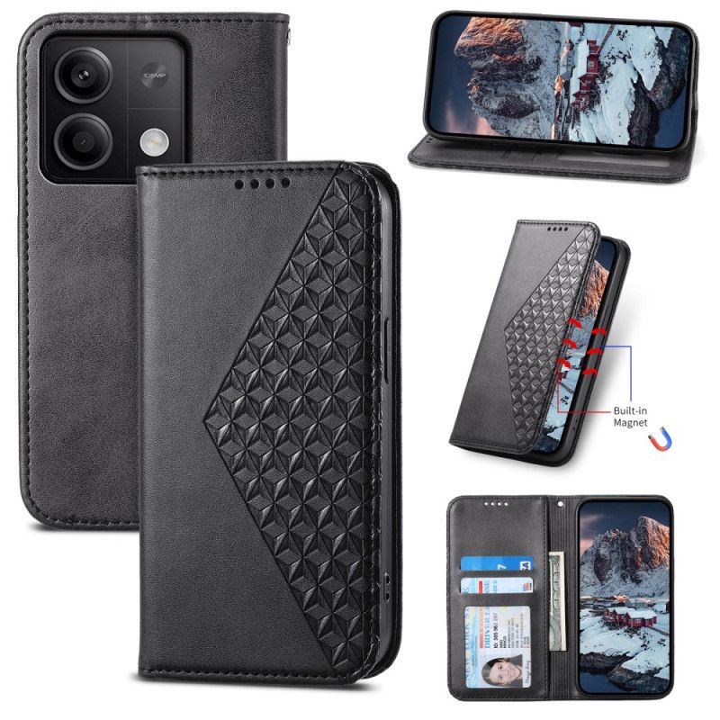 Flip Cover Xiaomi Redmi Note 13 5g Strappy Diamond Design