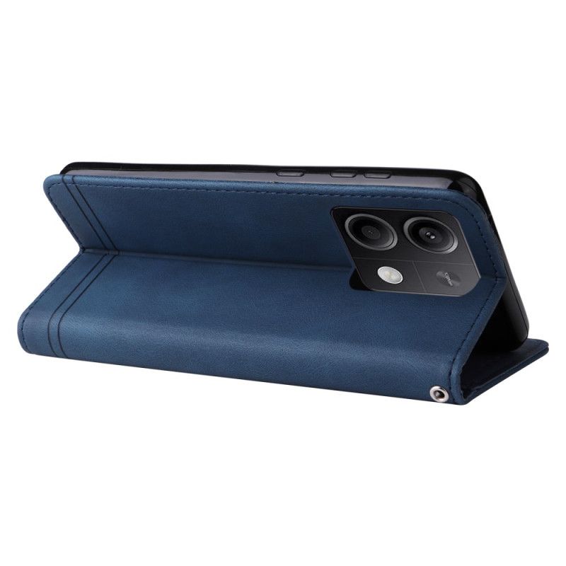 Læder Cover Xiaomi Redmi Note 13 5g Dekorativ Remnitte