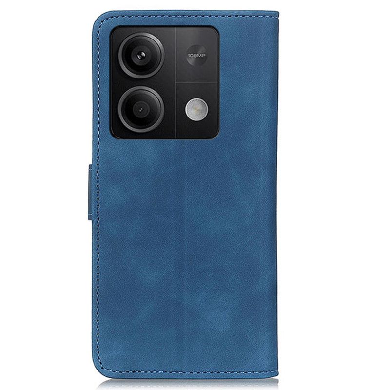 Læder Cover Xiaomi Redmi Note 13 5g Khazneh Lædereffekt