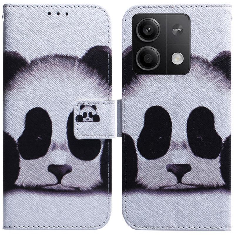 Læder Cover Xiaomi Redmi Note 13 5g Telefon Etui Panda