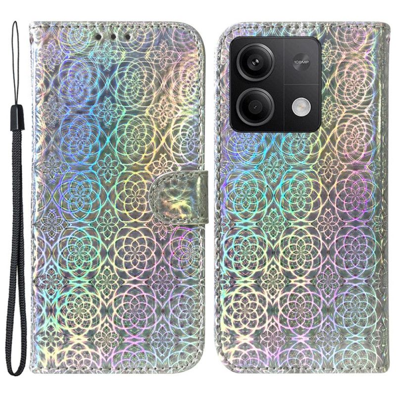 Læder Cover Xiaomi Redmi Note 13 5g Telefon Etui Strappy Disco