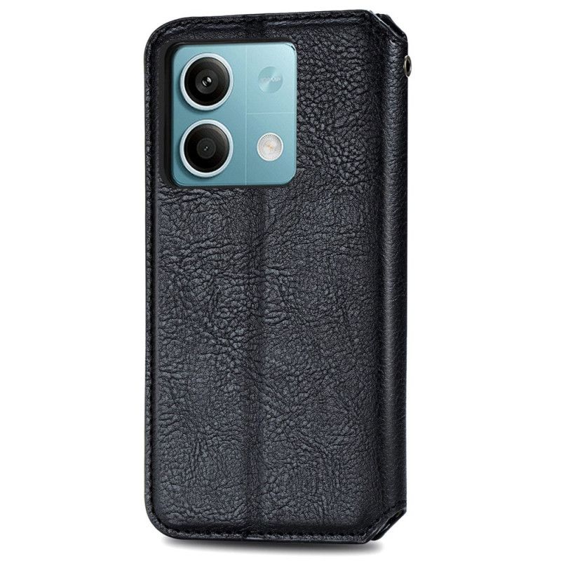 Læder Cover Xiaomi Redmi Note 13 5g Telefon Etui Vintage Lædereffekt Diamanter