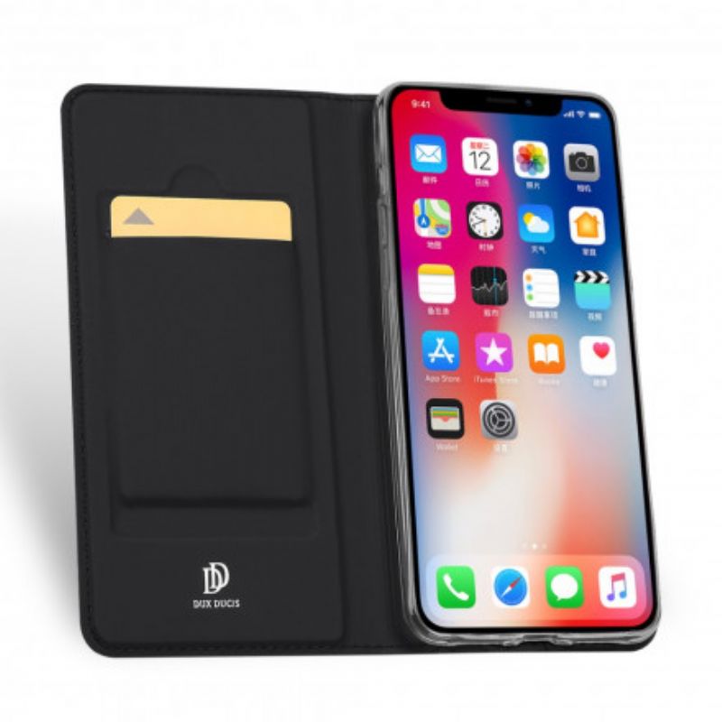 Cover iPhone XS Max Flip Cover Første Klasses Serie