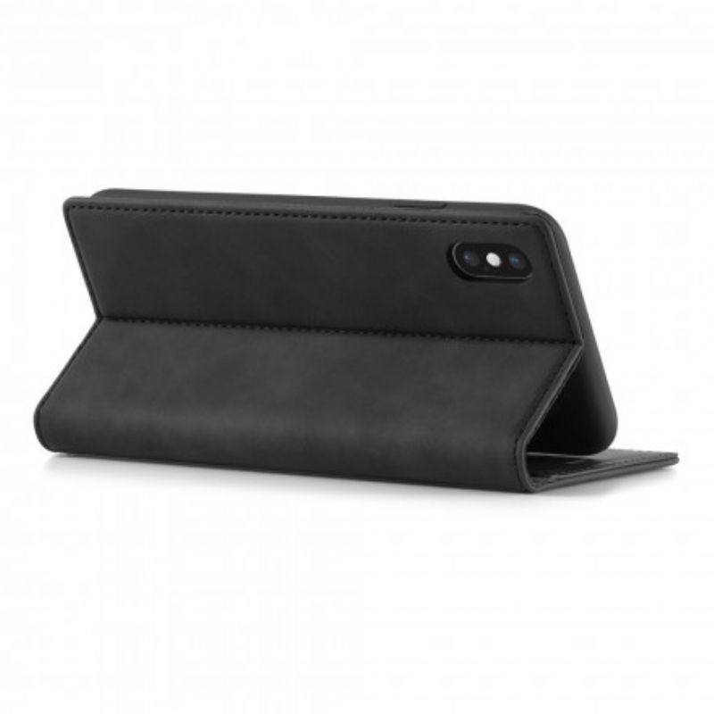 Cover iPhone XS Max Flip Cover Lc.imeeke Lædereffekt