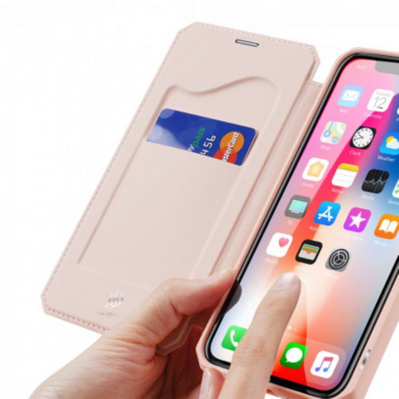 Cover iPhone XS Max Flip Cover Skin X Series Dux Ducis