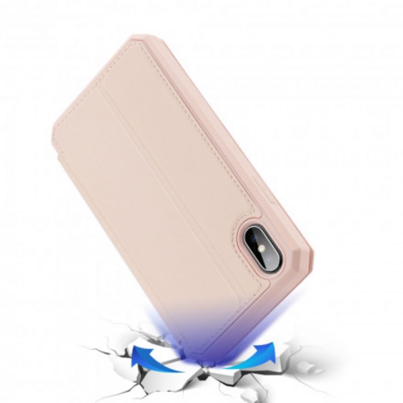 Cover iPhone XS Max Flip Cover Skin X Series Dux Ducis